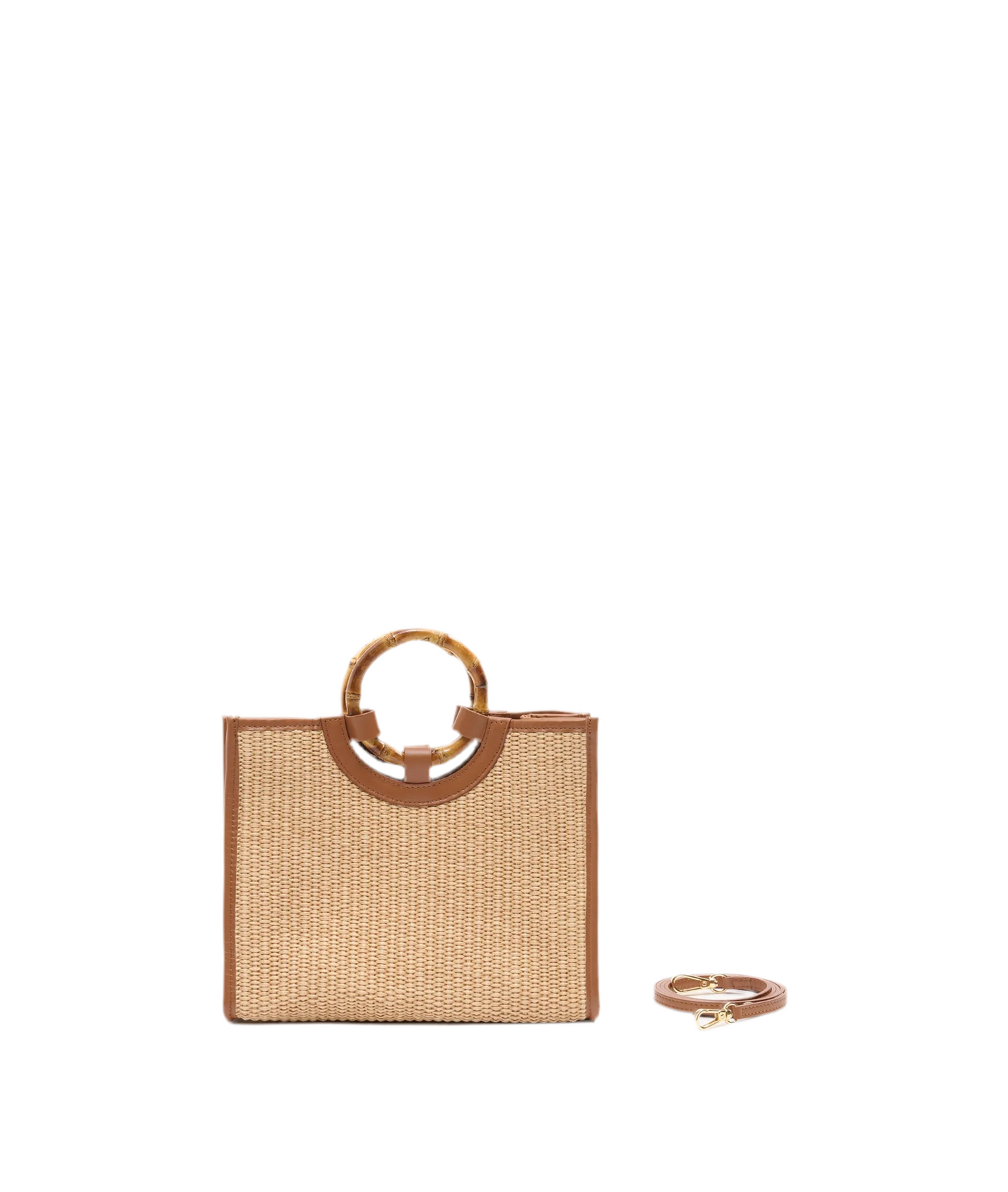 aLORS セレクト【My Style Bags】Handbag Bamboo Small Straw
