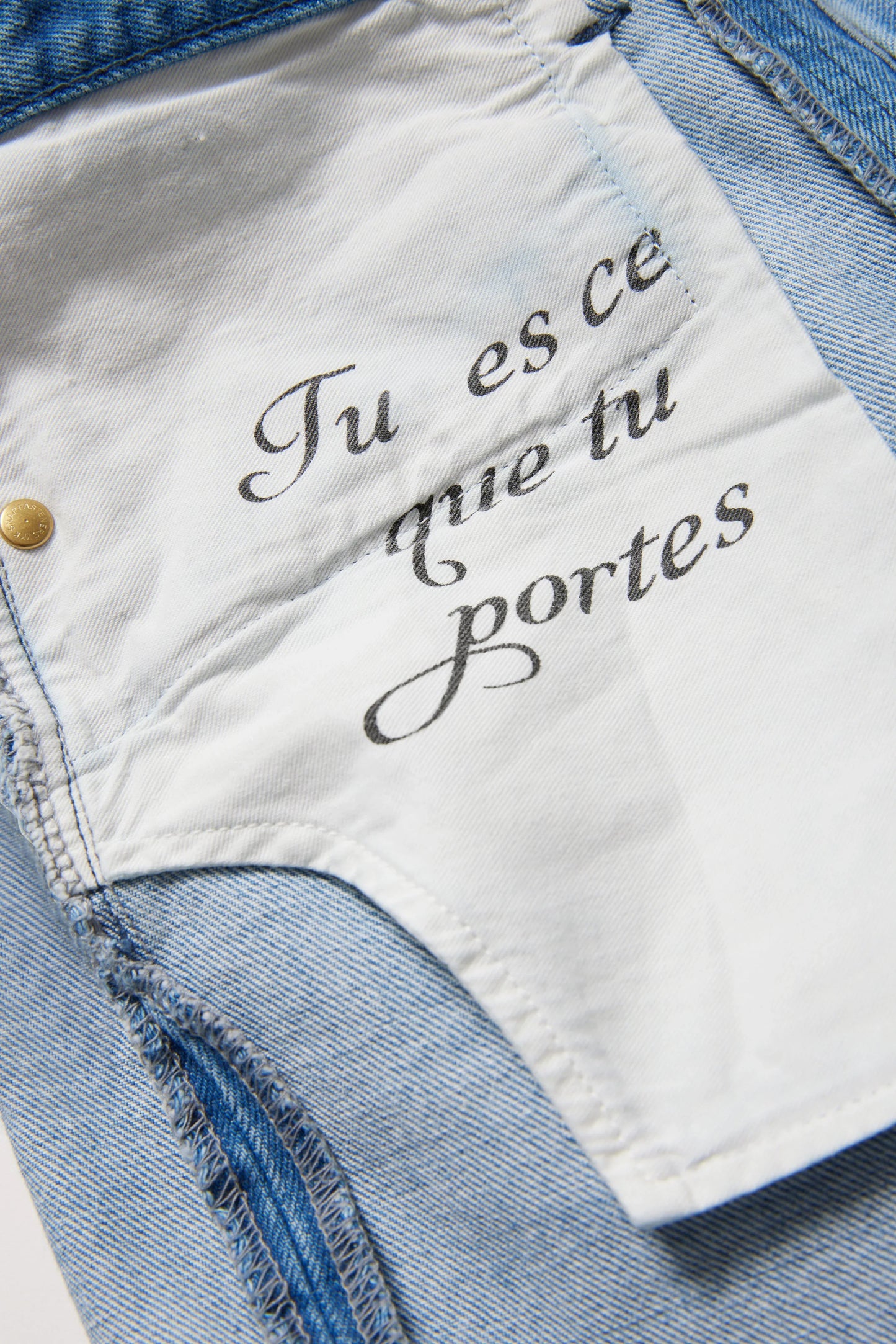 【Jean a】Bleu clair  - aLORS online store