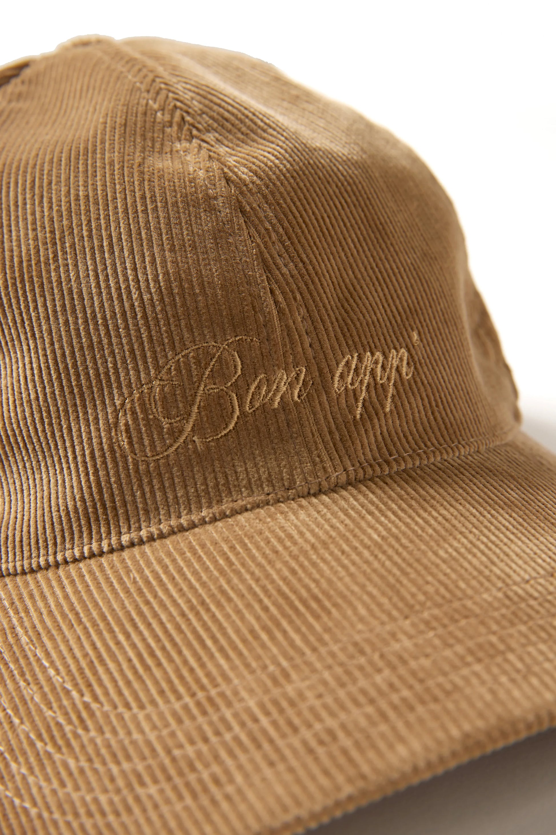 Casquette en velours côtelé Bon app' キャメル  - aLORS online store