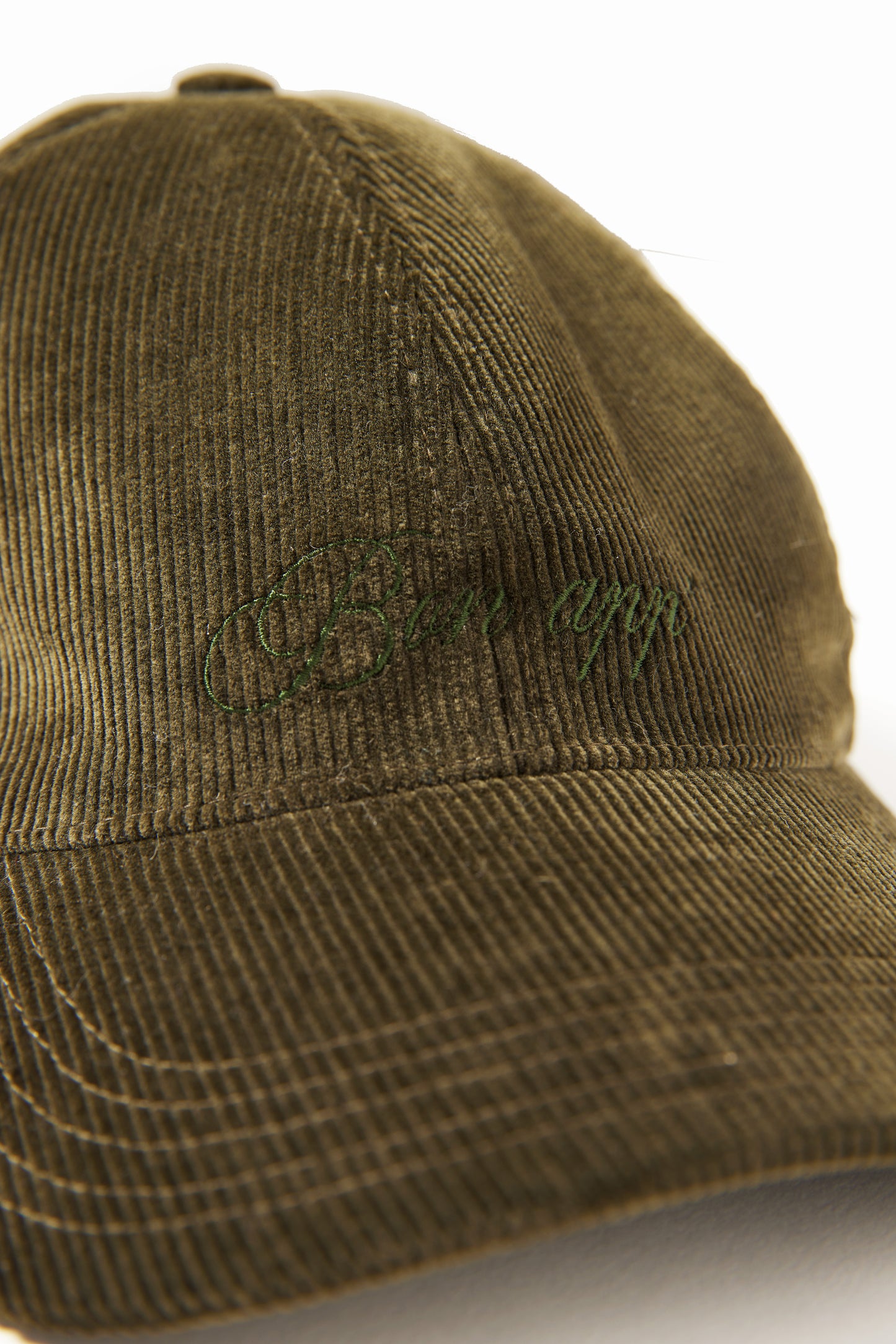 Casquette en velours côtelé Bon app' カーキ