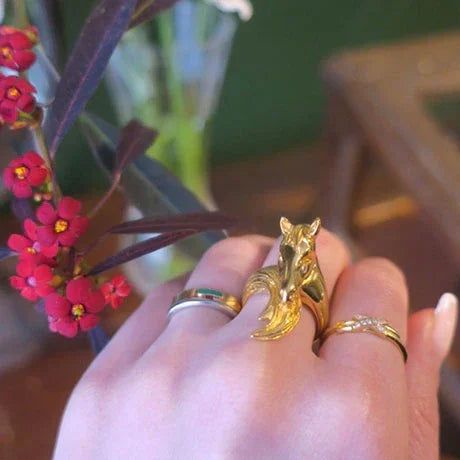 aLORS セレクト【Fusako KOIKE】Horse ring 予約販売 1月下旬発送予定 - aLORS online store