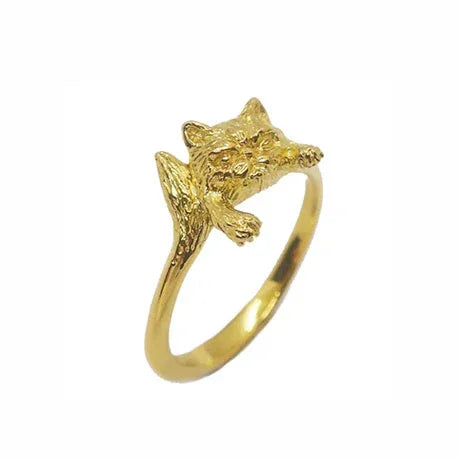 aLORS セレクト【Fusako KOIKE】Cattiva cat pinkie ring gold 予約販売 1月下旬発送予定 - aLORS online store
