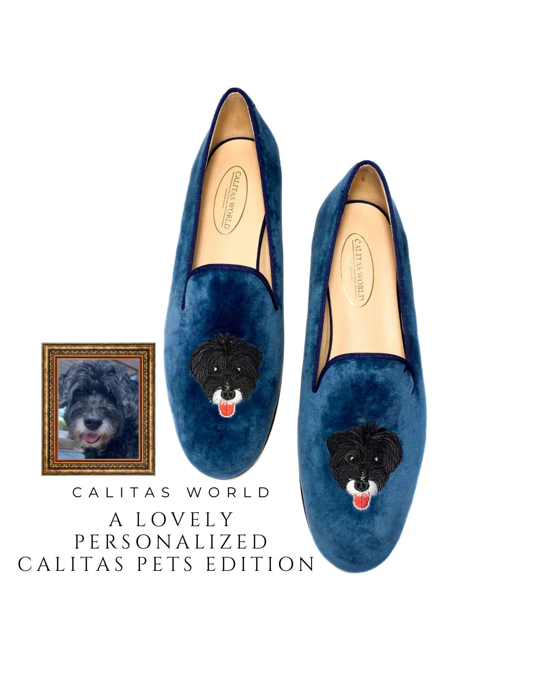 Calitas world shoes 愛犬愛猫 刺繍 パーソナライズ 受注販売 - aLORS online store