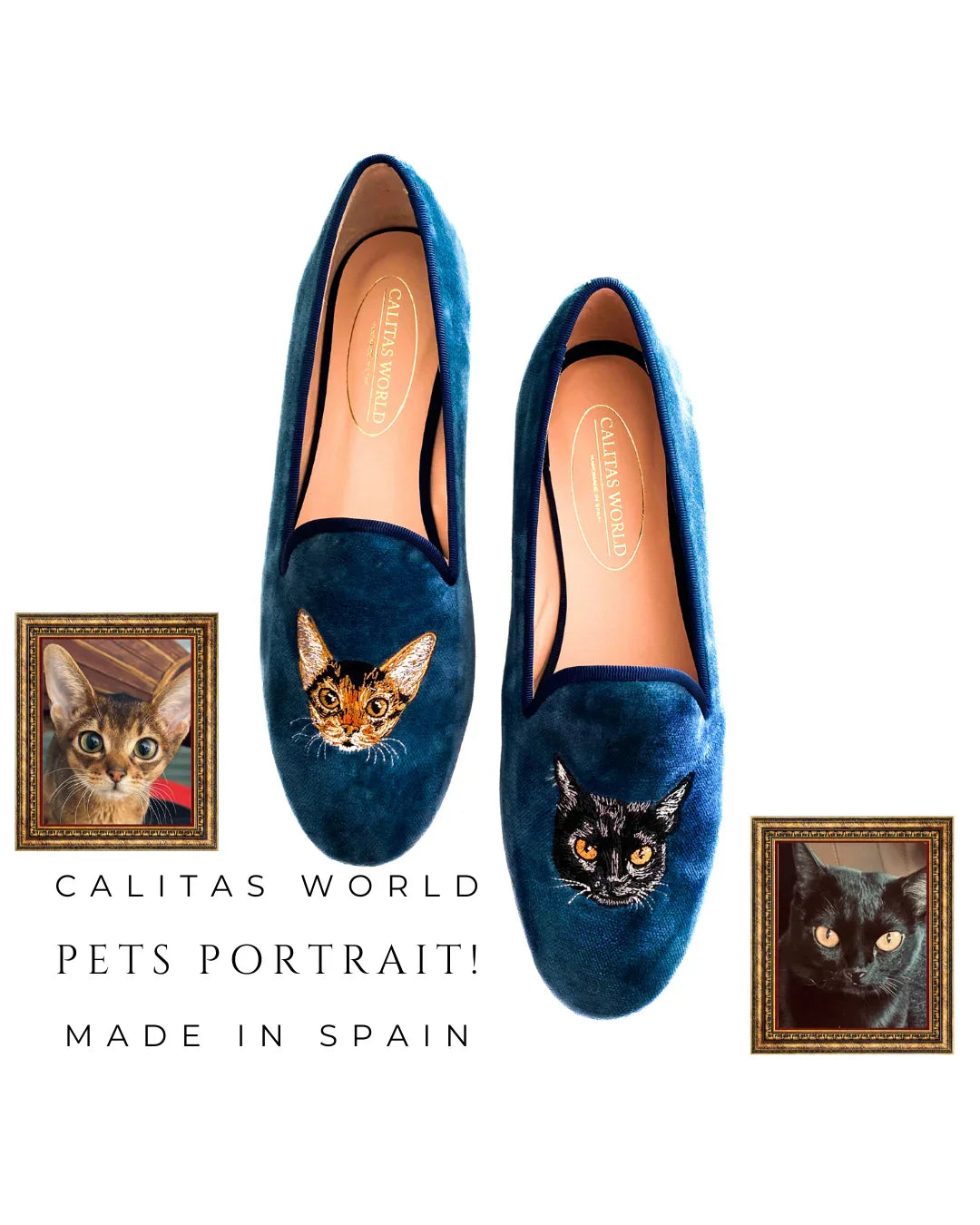 Calitas world shoes 愛犬愛猫 刺繍 パーソナライズ 受注販売 - aLORS online store