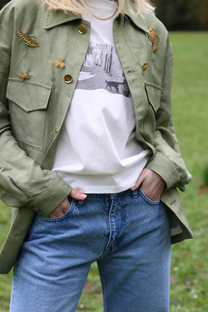 Veste avec broches【Déméter】masculin  - aLORS online store