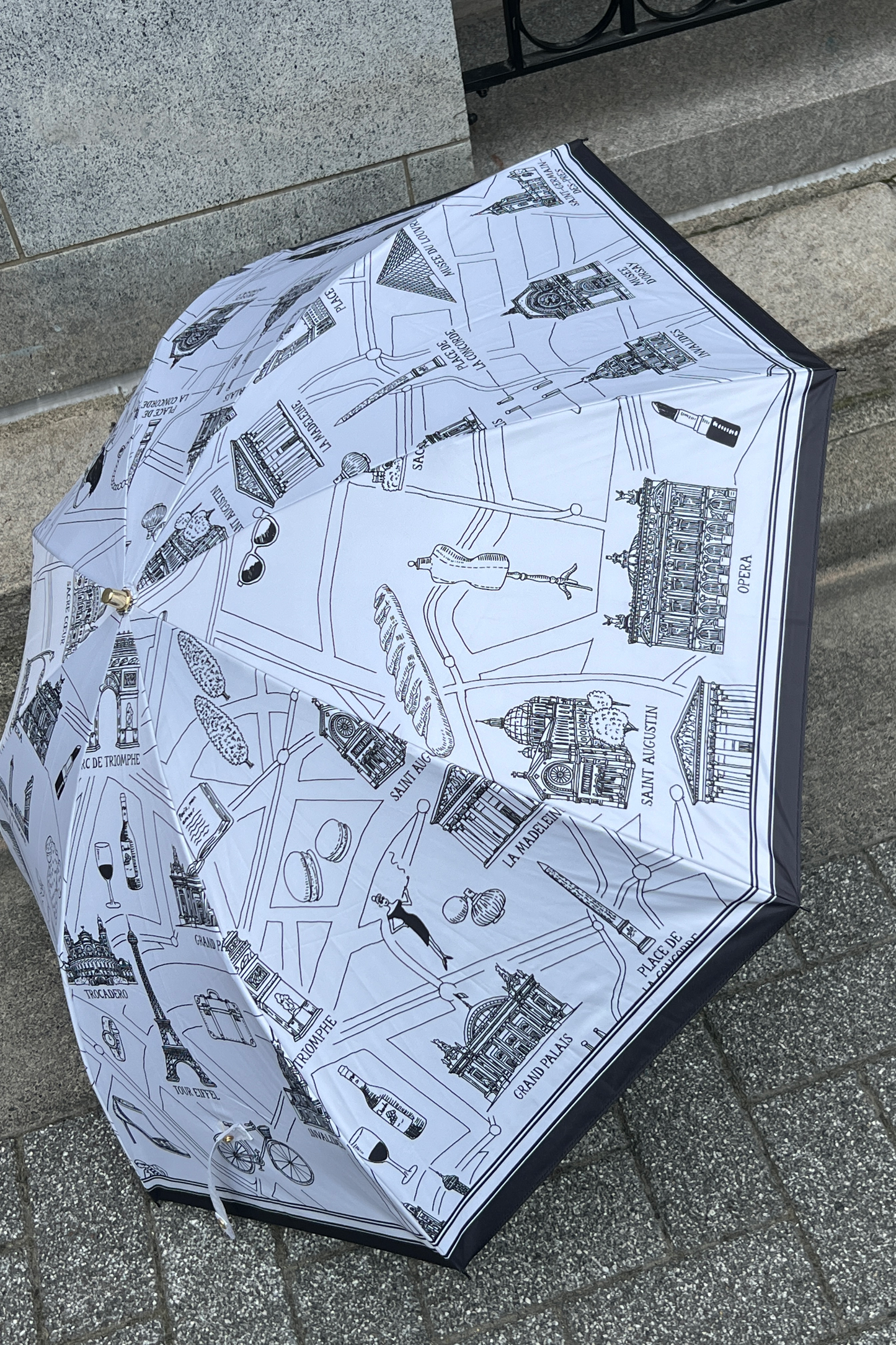 Soleil & Pluie Ex-libris Paris x aLORS - une collaboration d'exception (ホワイトxブラック)