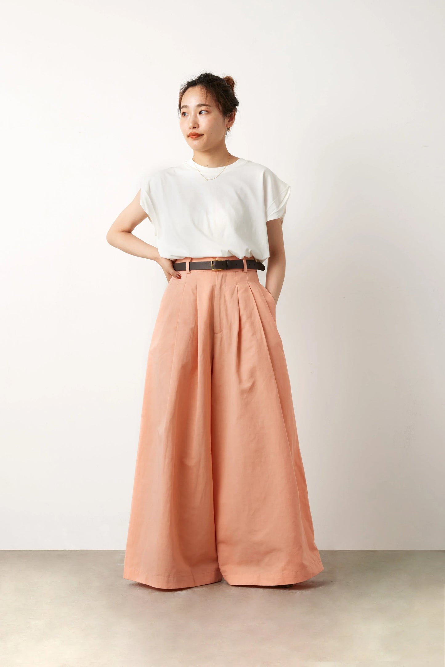 aLORS Cintura(ベルト) Marrone Scuro(濃茶) x Oro(ゴールド)  - aLORS online store