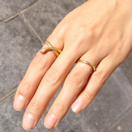 aLORS セレクト【Fusako KOIKE】Seeker snake ring 予約販売 1月下旬発送予定