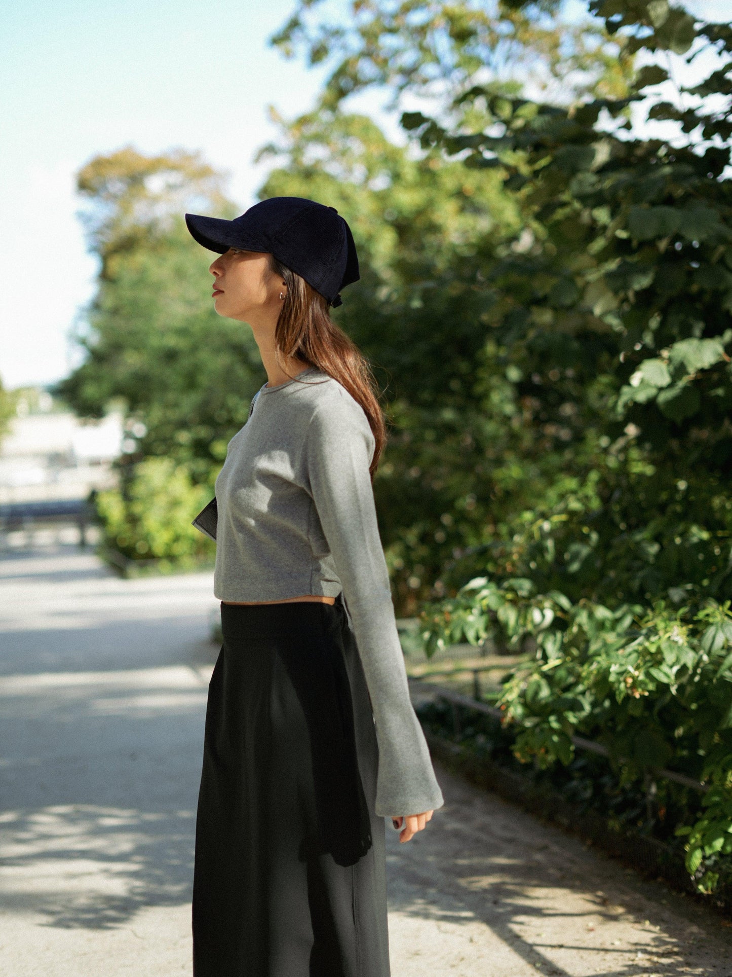 Casquette en velours côtelé Bon app' ダークネイビー - aLORS online store