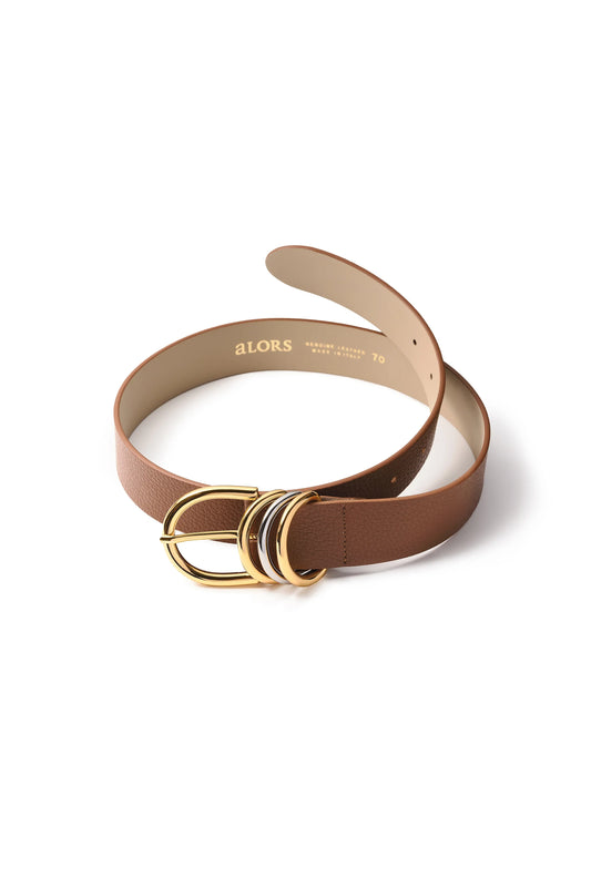 Cintura "Anello di enigma" Tiramisù(ブラウン) - aLORS online store