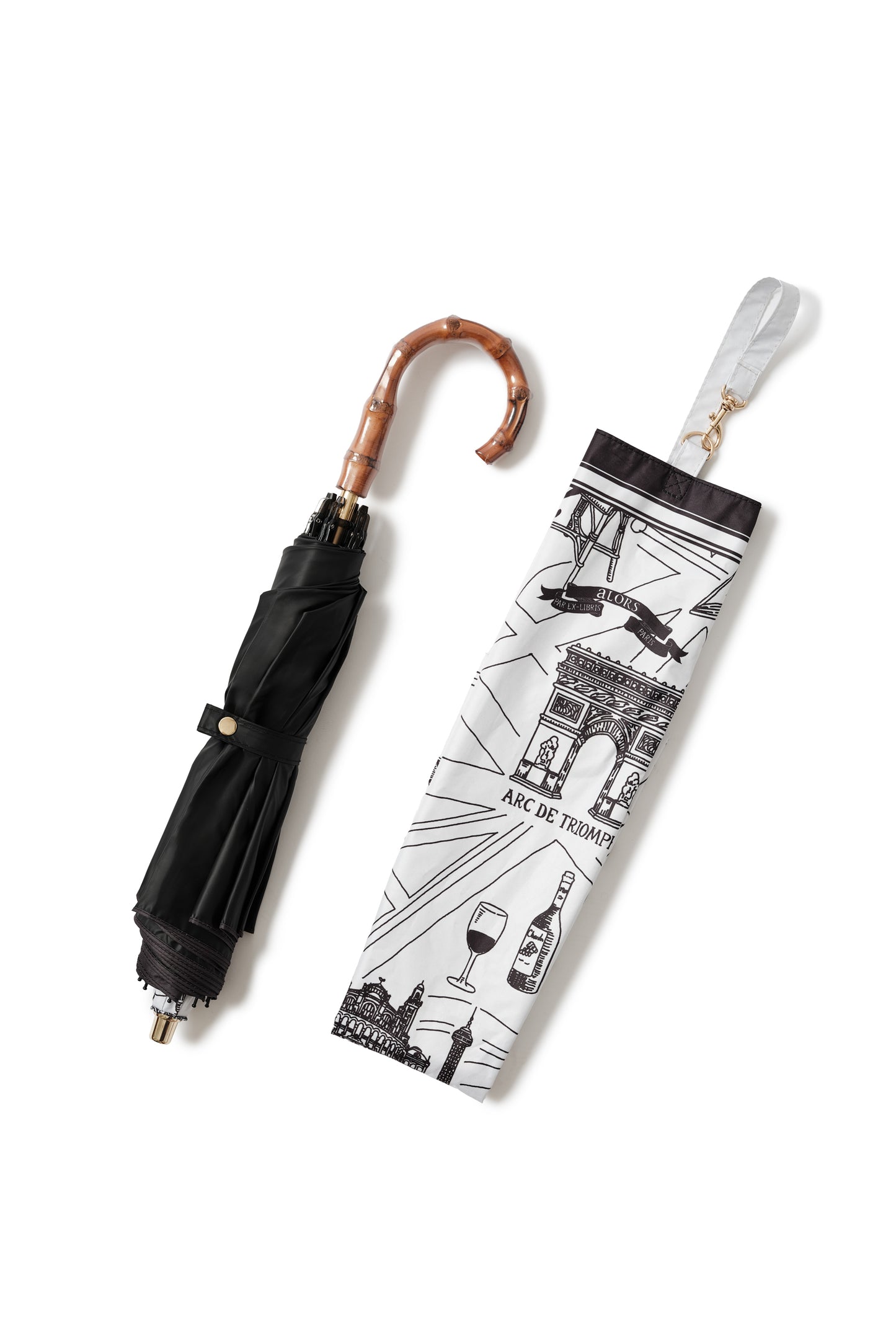 Soleil & Pluie Ex-libris Paris x aLORS - une collaboration d'exception (ホワイトxブラック)