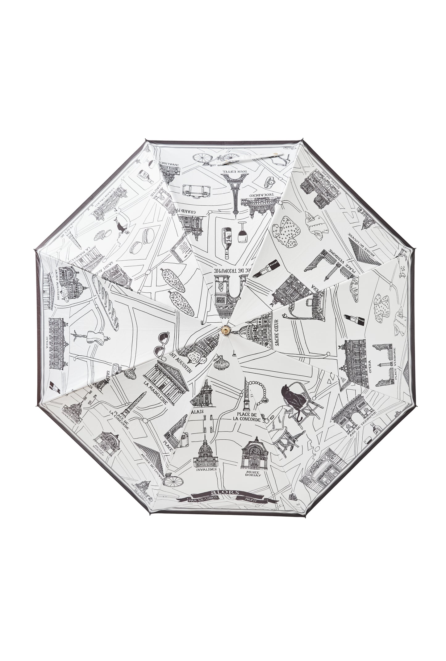 Soleil & Pluie Ex-libris Paris x aLORS - une collaboration d'exception (ホワイトxブラック)