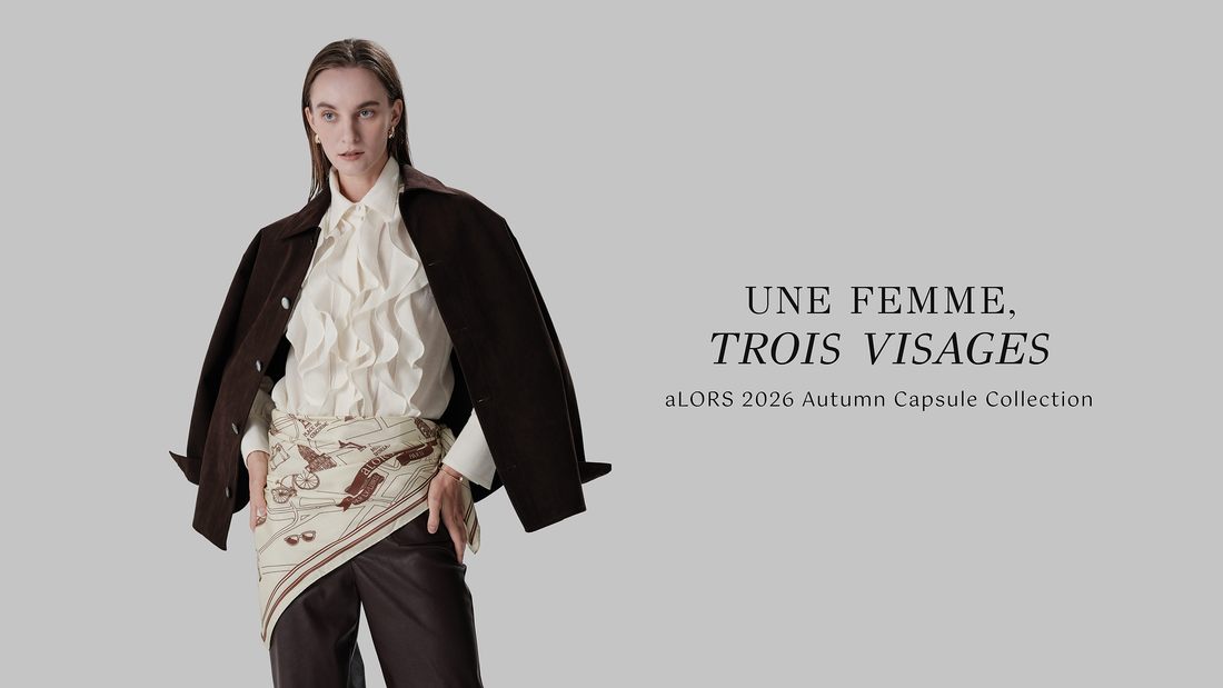 UNE FEMME, TROIS VISAGES ｜ 3つの表情に込めた、二人の想い。