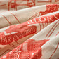 Foulard Ex-libris Paris x aLORS -une collaboration d’exception(オレンジx アイボリー) 140x140cm スカーフ