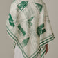 Foulard Ex-libris Paris x aLORS -une collaboration d’exception(グリーンx アイボリー) 140x140cm　スカーフ