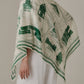 Foulard Ex-libris Paris x aLORS -une collaboration d’exception(グリーンx アイボリー) 140x140cm　スカーフ