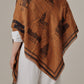 Foulard Ex-libris Paris x aLORS -une collaboration d'exception (camel x navy) 140x140cm
