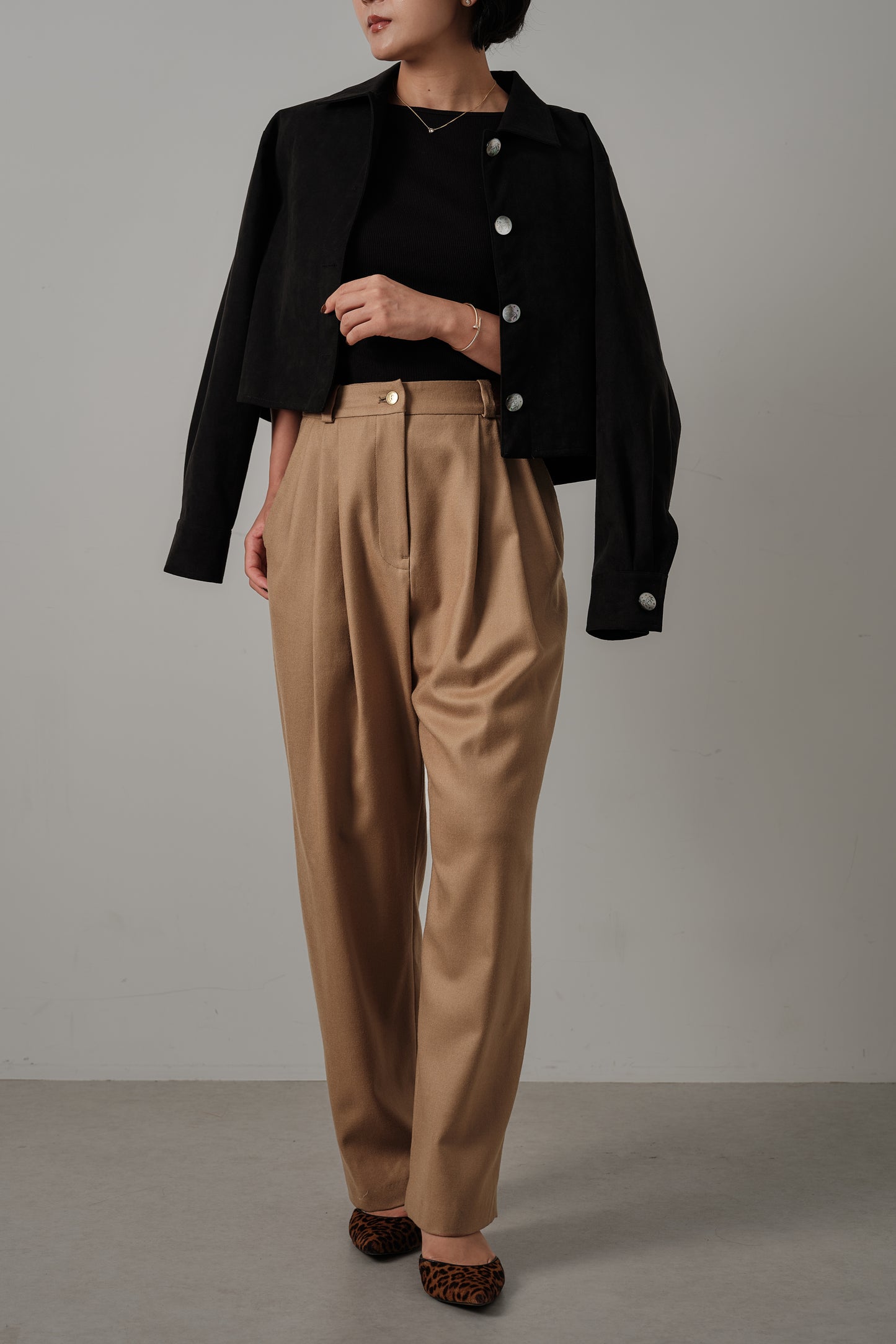Blouson [GABI-Gabi-] Dark Charcoal Gray