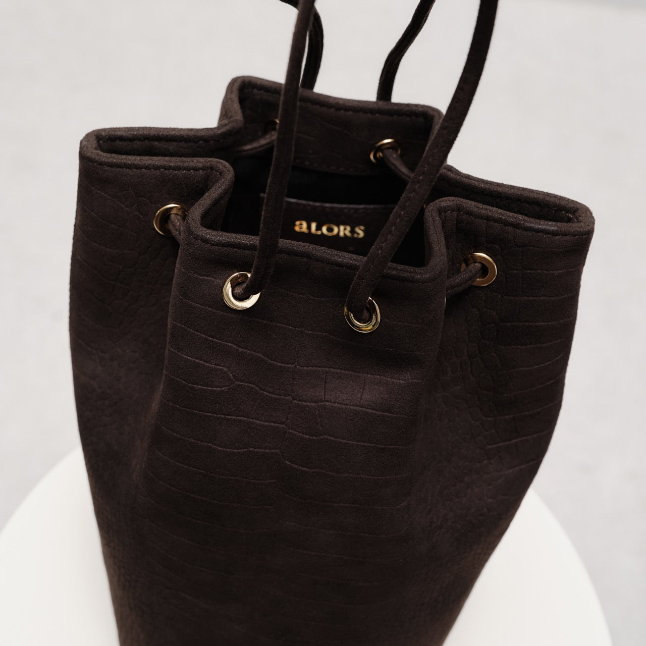 Sac Alcantara Brun
