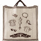 Sac en maille Ex-libris Paris x aLORS  - une collaboration d'exception (Brun foncé)