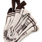 Sac en maille Ex-libris Paris x aLORS  - une collaboration d'exception (Brun foncé)