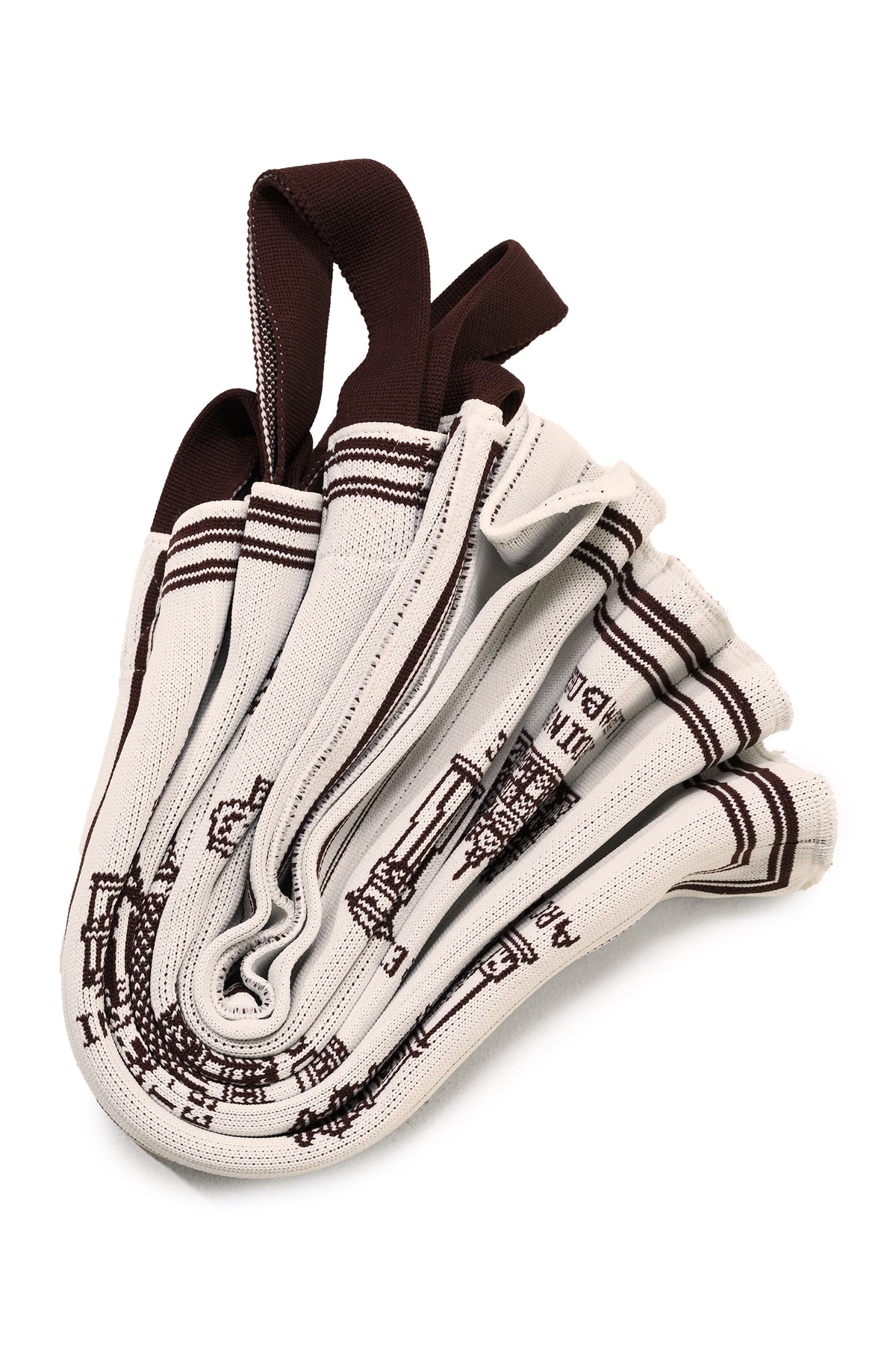 Sac en maille Ex-libris Paris x aLORS  - une collaboration d'exception (Brun foncé)