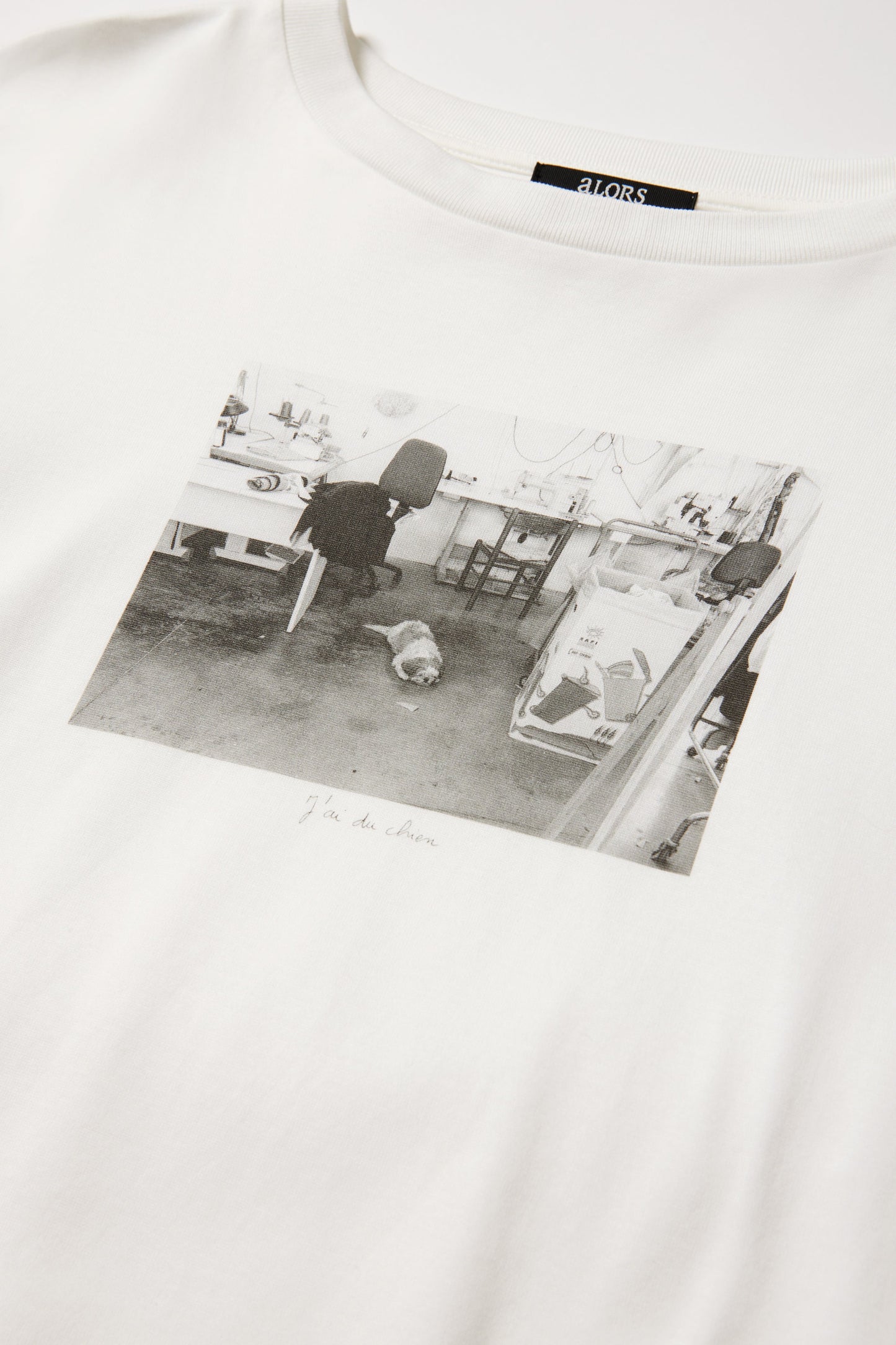 T-shirt à manches longues 【J'ai du chien】発送：4月下旬から5月上旬