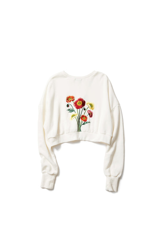 "Vivaldi!" Collection limited edition Sweat-shirt【Coquelicots】発送：4月下旬から5月上旬