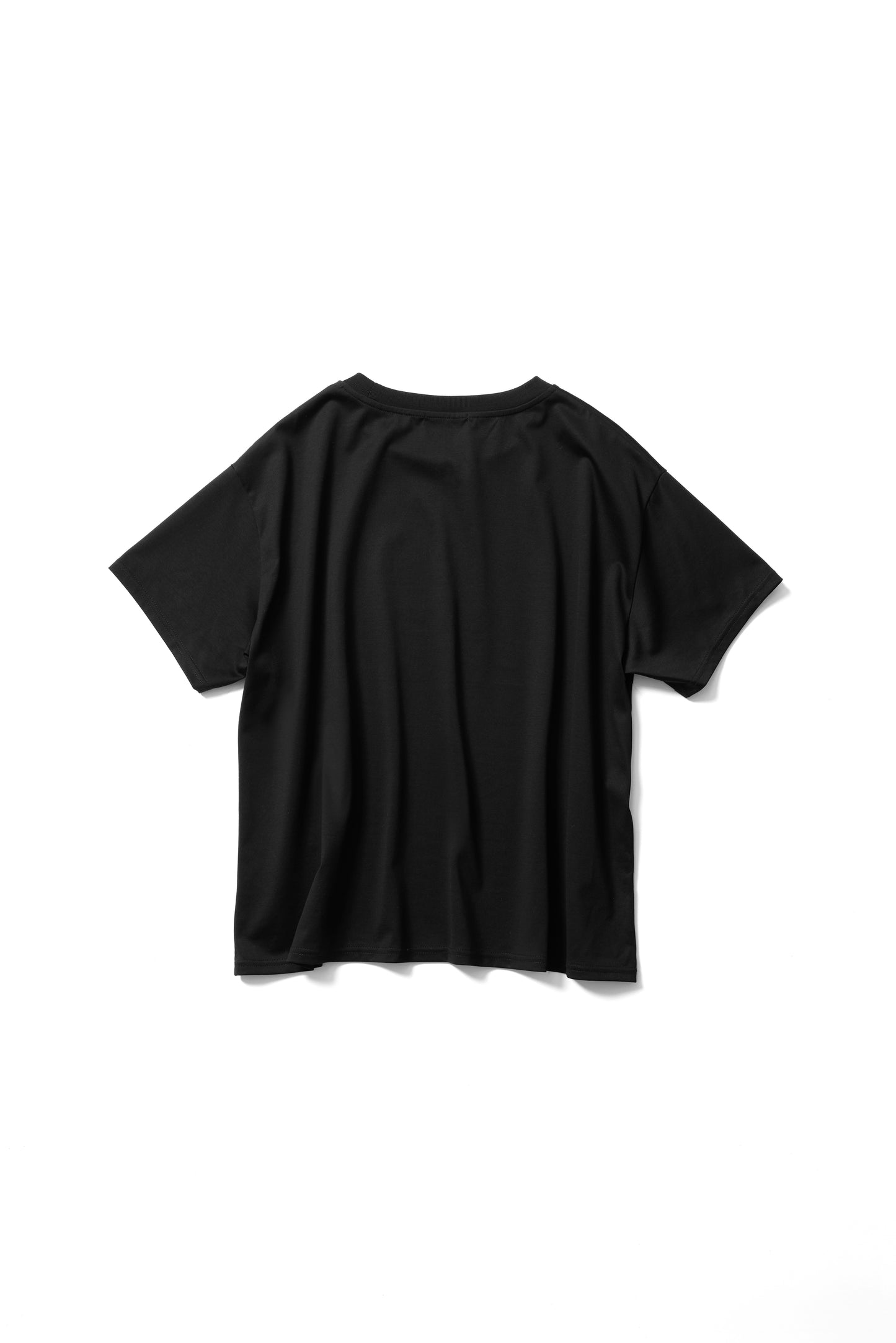 T-shirt à manches courtes 【a】ブラック