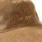 Casquette En Velours Côtelé Bon App 'Camel
