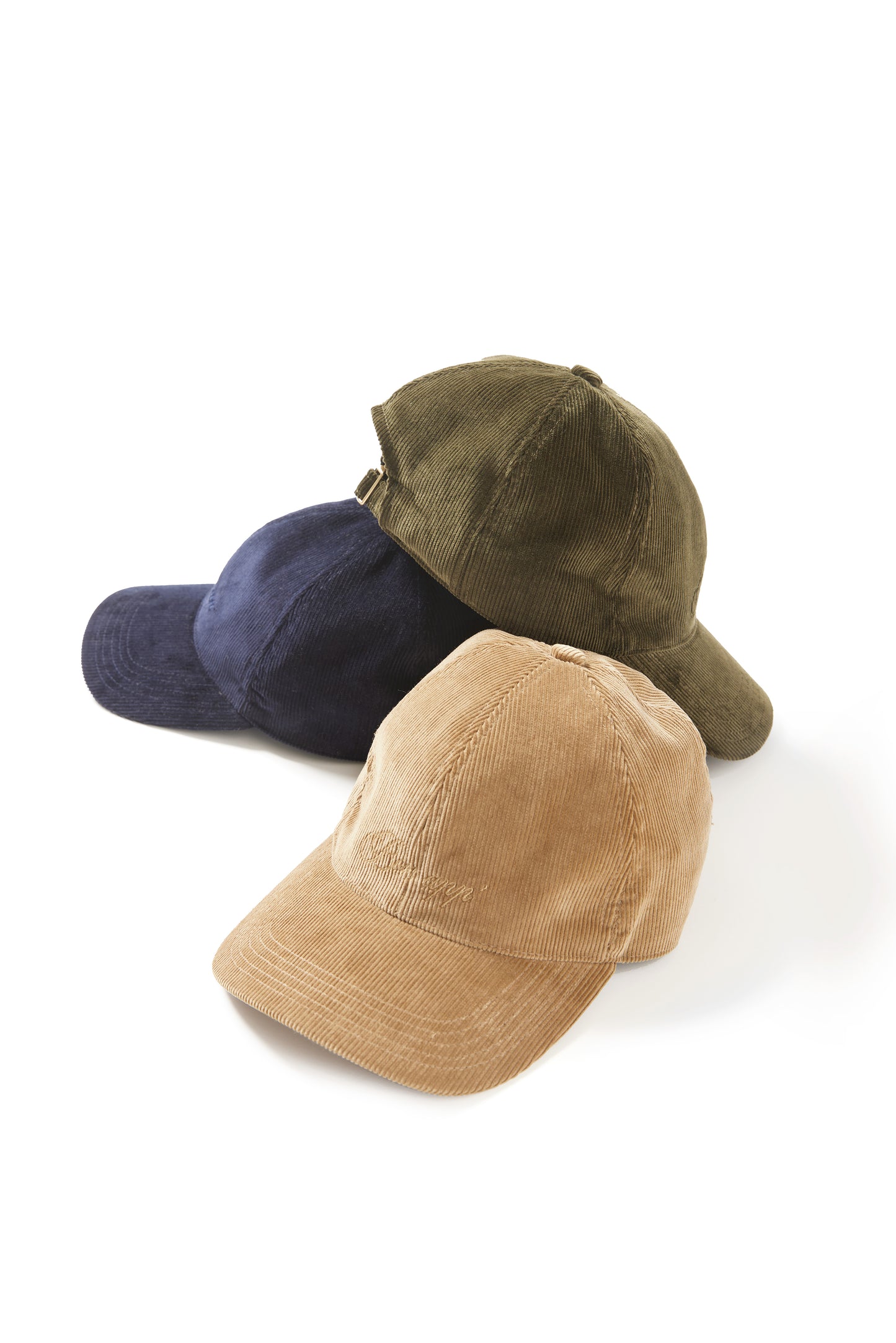 CASQUETTE EN VELOURS Côtelé Bon App 'Khaki