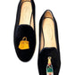 【Calitas world shoes】LOAFERS BLACK VELVET, BIRKIN AND CHAMPAGNE 予約販売　1月下旬発送予定