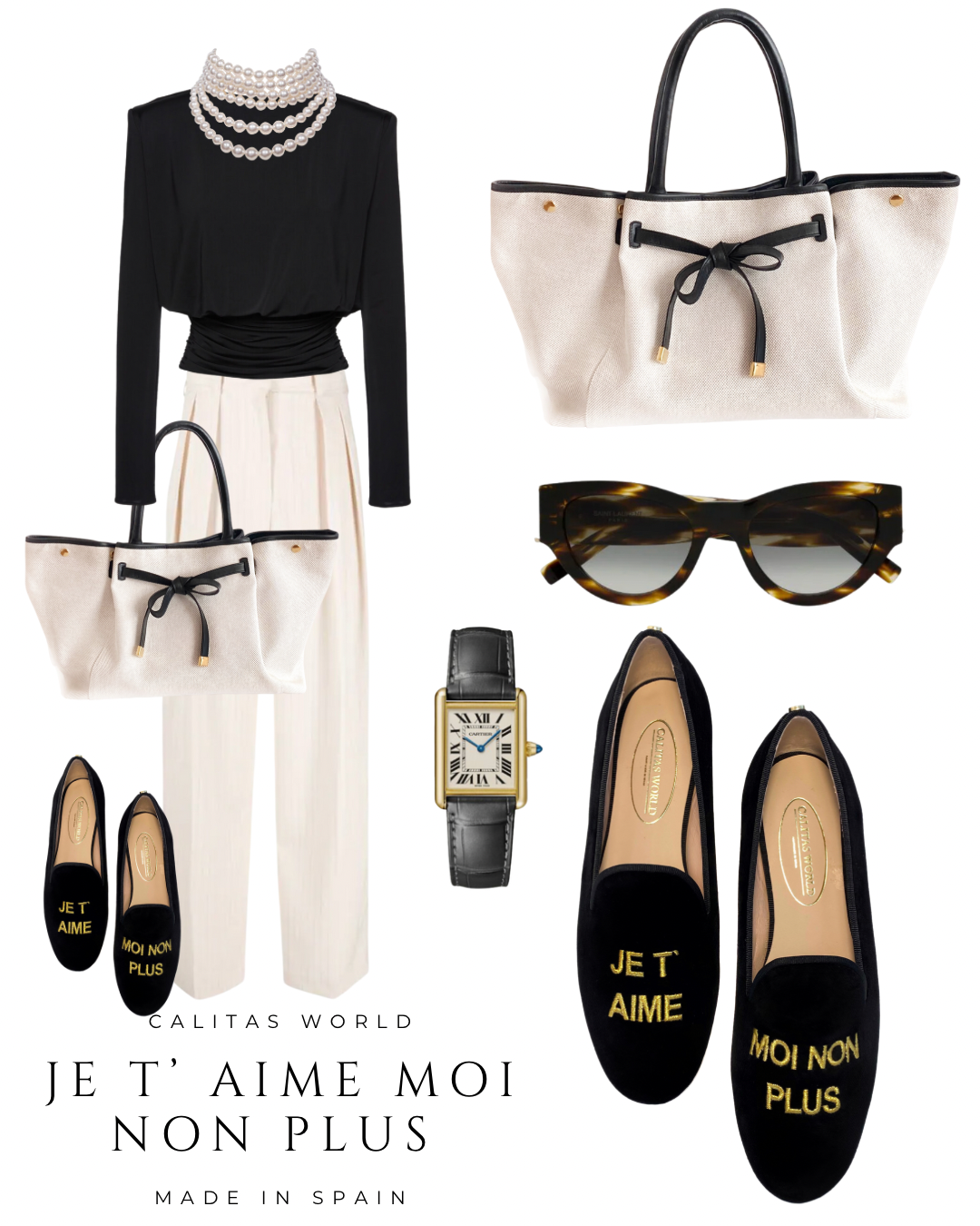 LOAFERS BLACK VELVET, JE T'AIME MOI NON PLUS　受注販売