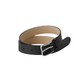 ALORS CINTURA (Belt) NERA (Black) X Argento (Silver)