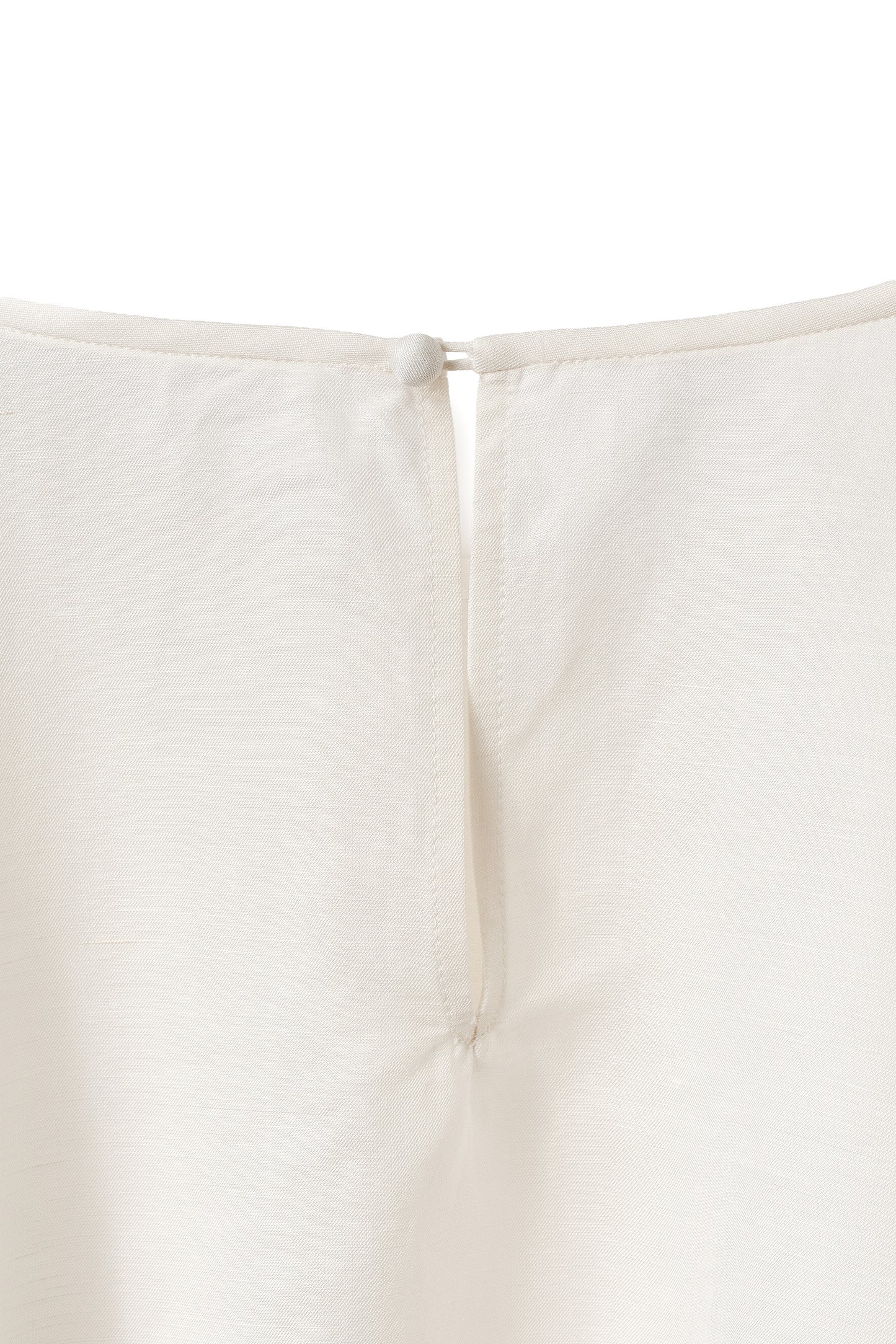 Aperitivo Linen Balloon Blouse White ブラウス