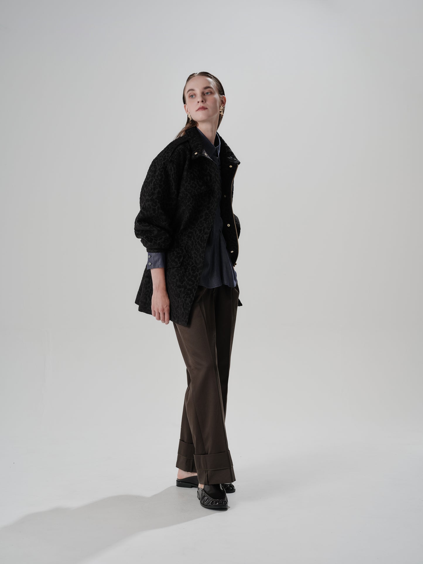 Blouson [GABI-Gabi-] Dark Charcoal Gray