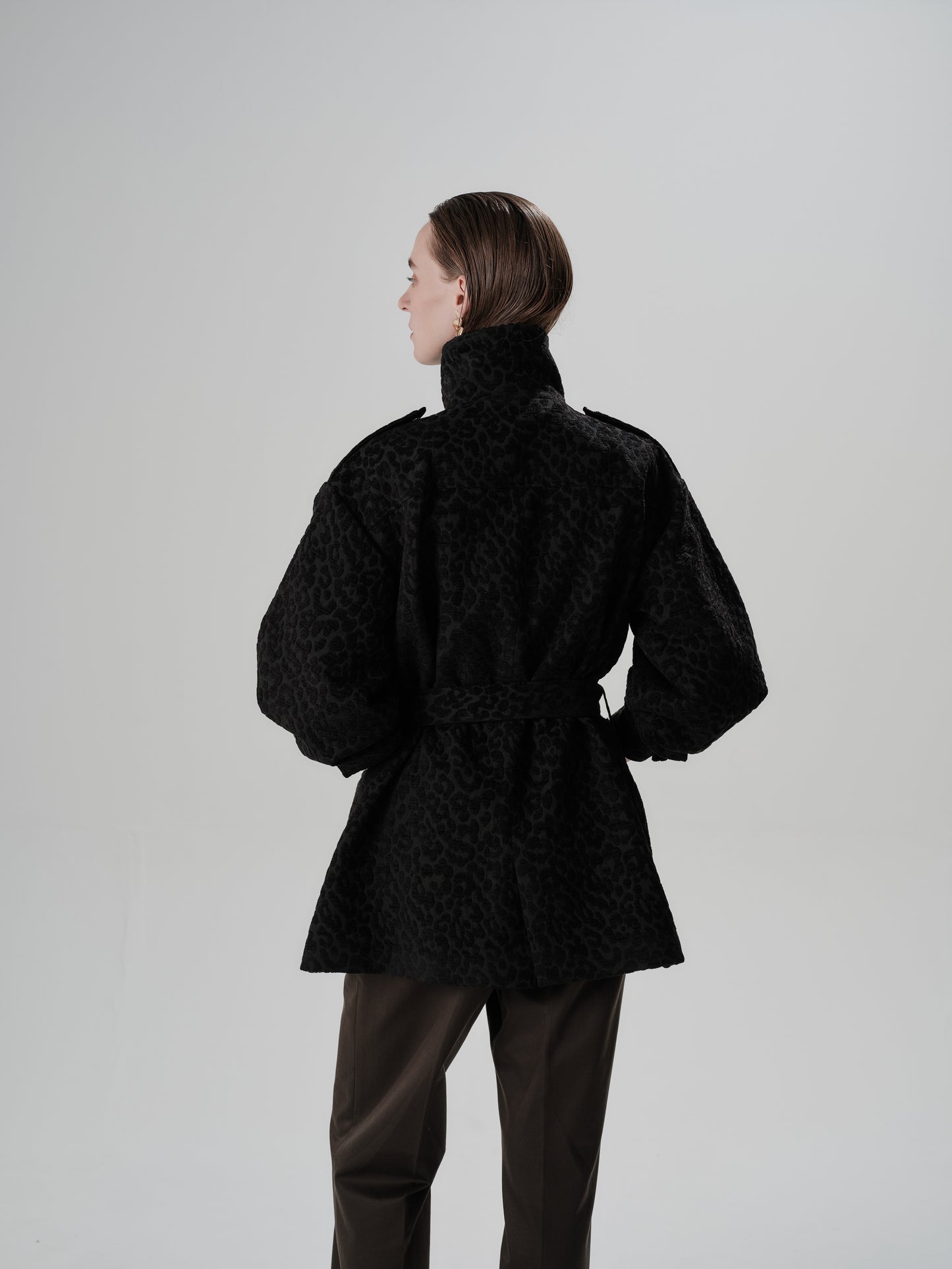 Blouson [GABI-Gabi-] Dark Charcoal Gray