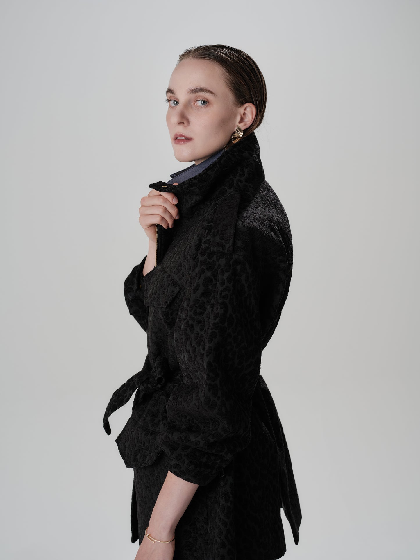 Blouson [GABI-Gabi-] Dark Charcoal Gray