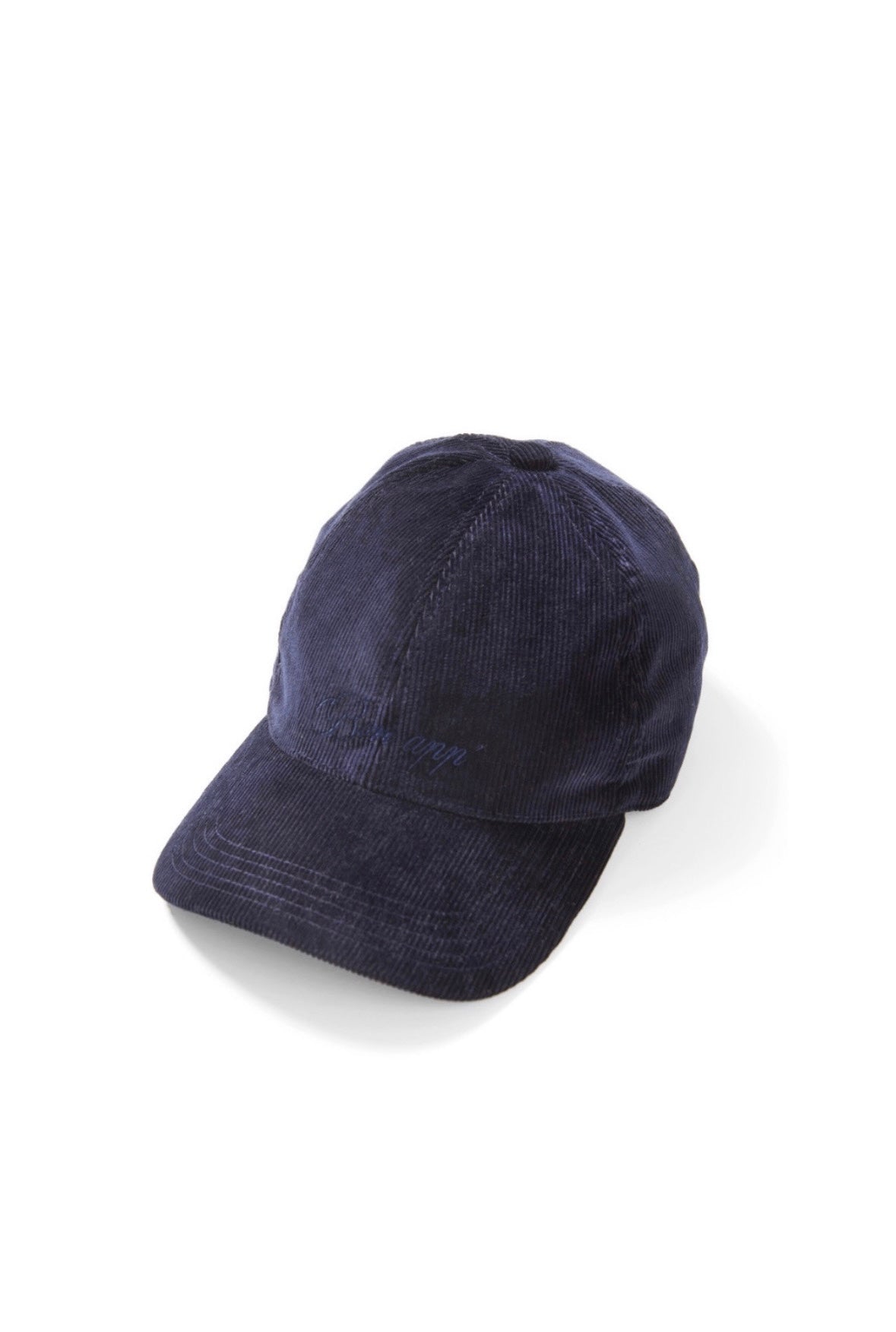 CASQUETTE EN VELOURS Côtelé Bon App 'Dark Navy