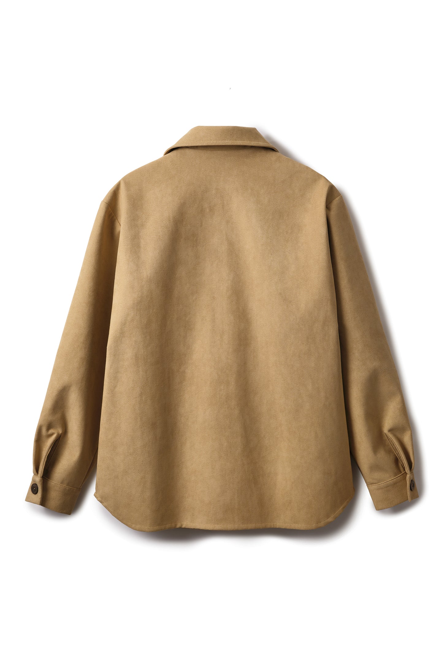 Veste en Alcantara Camel Caramel