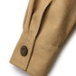 Veste courte en Alcantara Camel Caramel