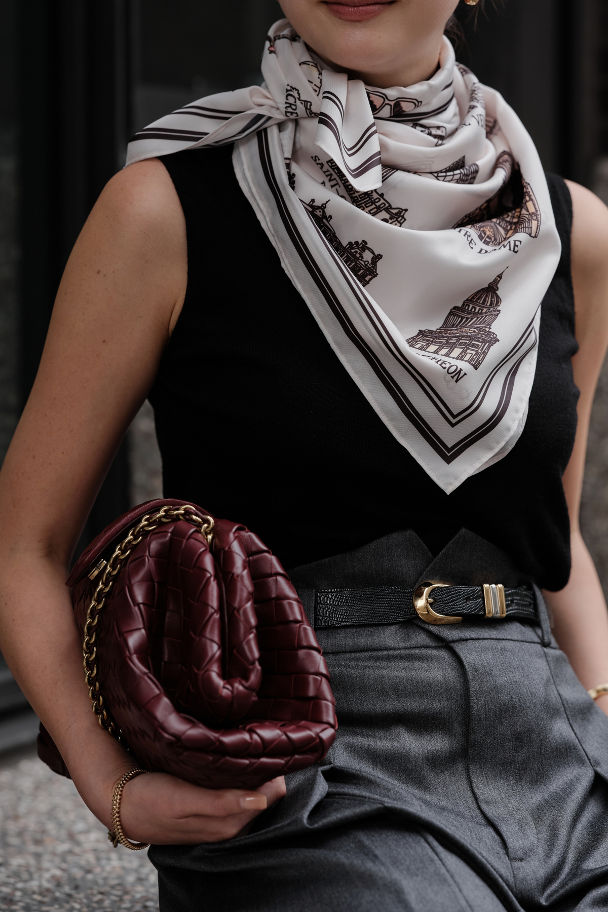 Foulard Ex-libris Paris x aLORS  - une collaboration d'exception  (Multicolore) 90x90cm