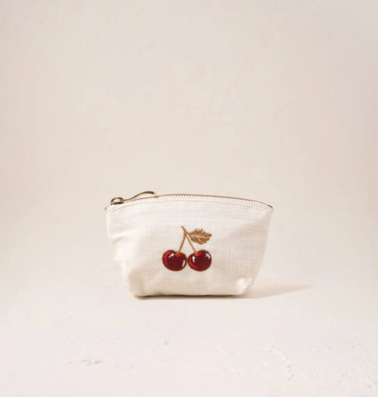 aLORS Select [Elizabeth Scarlett] Honey Bee Charcoal Velvet Open Flat Makeup Bag