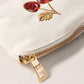 aLORS Select [Elizabeth Scarlett] Honey Bee Charcoal Velvet Open Flat Makeup Bag