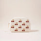 aLORS Select [Elizabeth Scarlett] Honey Bee Charcoal Velvet Open Flat Makeup Bag