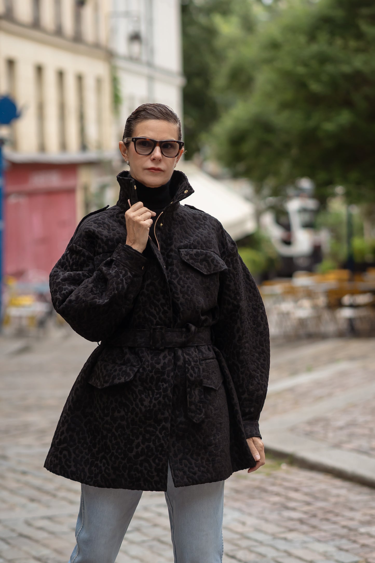 Blouson [GABI-Gabi-] Dark Charcoal Gray