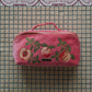 aLORS Select [Elizabeth Scarlett] Honey Bee Charcoal Velvet Open Flat Makeup Bag
