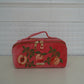 aLORS Select [Elizabeth Scarlett] Honey Bee Charcoal Velvet Open Flat Makeup Bag