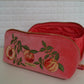 aLORS Select [Elizabeth Scarlett] Honey Bee Charcoal Velvet Open Flat Makeup Bag