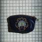 aLORS Select [Elizabeth Scarlett] Honey Bee Charcoal Velvet Open Flat Makeup Bag